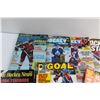 Image 2 : (12) Assorted Hockey Magazines - The Hockey News, Goal and Hockey Stars