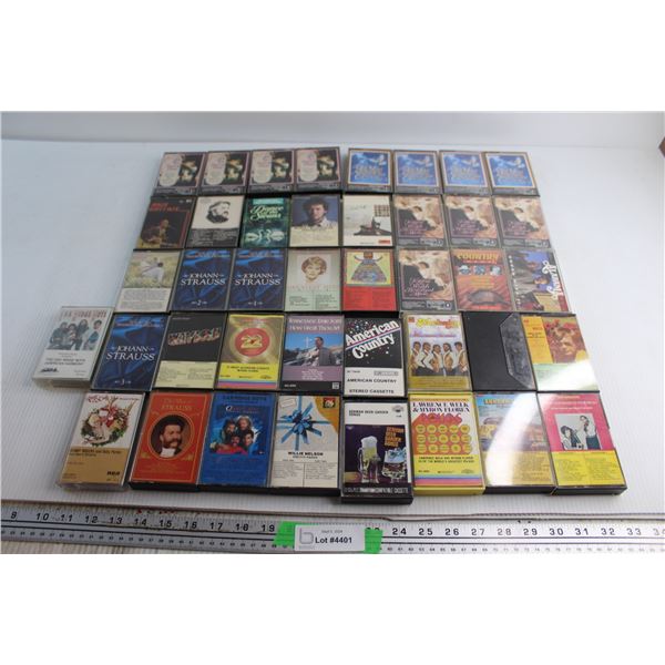 (41) Assorted Cassettes