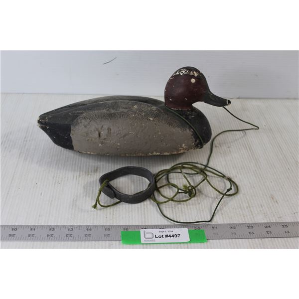 Decoys Unlimited Canvas Back Decoy