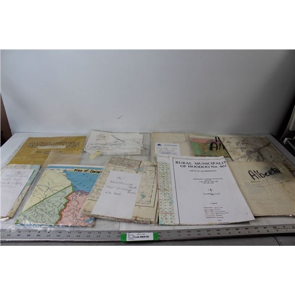 Map of Canada, Assorted Province Maps