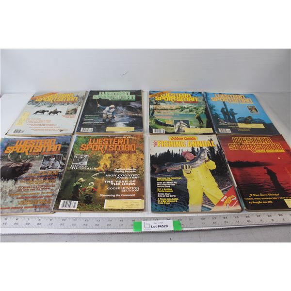 (7) Western Sportsman Magazines, Outdoor Canada Fishing Annual