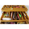 Image 4 : Old Pal Tackle Box - with Contents