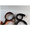 Image 4 : (4) Belts, TrackR Pixel Tracker and Assorted Items