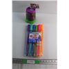 Image 1 : Giant Bubble Wand 6 Pack and Cyclone Bubble Machine - New