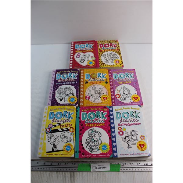 (8) Assorted Books - Rachel Renee Russell Dork Diaries