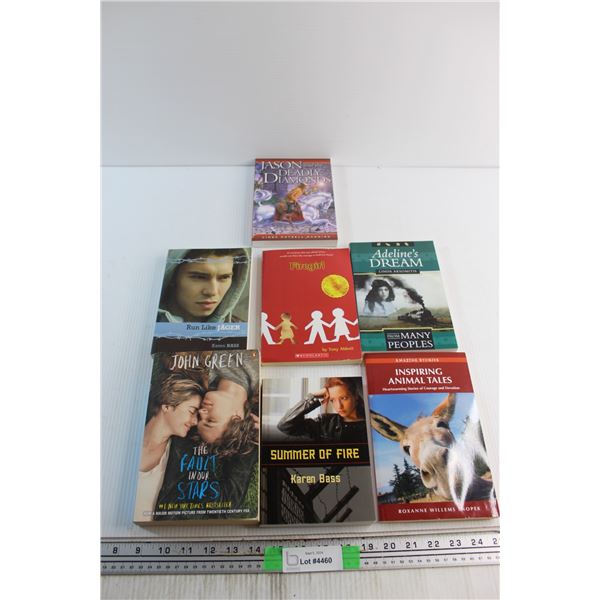 (7) Assorted Books - Run Like Jager, Firegirl and Inspiring Animal Tales