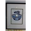 Image 3 : Tree Painting and Framed Indigenous Print 13'' x 9'' - Damaged Glass