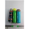Image 1 : (3) Thermoses