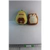 Image 1 : Squishmallow and Plush Toy - Avocado and Puppy