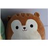 Image 3 : Squishmallow and Plush Toy - Avocado and Puppy