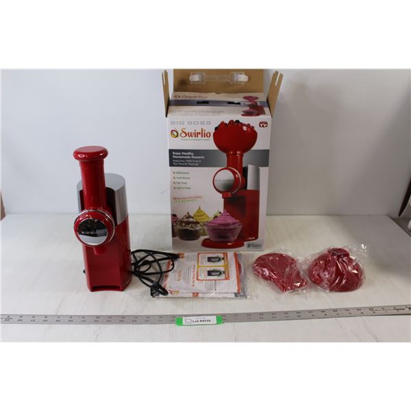 Swirlio Frozen Fruit Dessert Maker - Tested Works