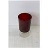 Image 7 : Ruby Red Glasses and Assorted Cups