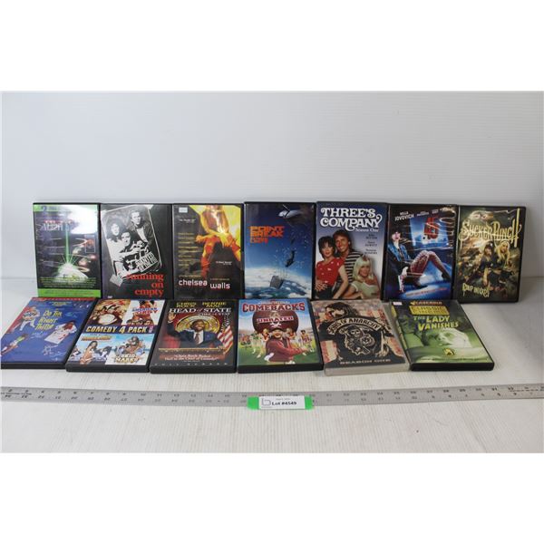 (13) Various DVD Movies TV Shows: Point Break, Sons Of Anarchy Season 1, Comebacks, etc.
