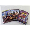 Image 2 : (12) DVDs - Shrek 2 - The Emoji Movie - Dragonheart - Garfield - Yogi Bear - Pikachu - The Lego Movi