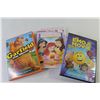 Image 3 : (12) DVDs - Shrek 2 - The Emoji Movie - Dragonheart - Garfield - Yogi Bear - Pikachu - The Lego Movi