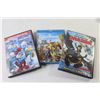 Image 4 : (12) DVDs - Jurassic World - Thor - Rock of Ages - Smurfs 2 - Zootopia - Dragon - Night's Tale