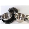 Image 3 : (2) Frying Pans - (2) Lg Sauce Pans