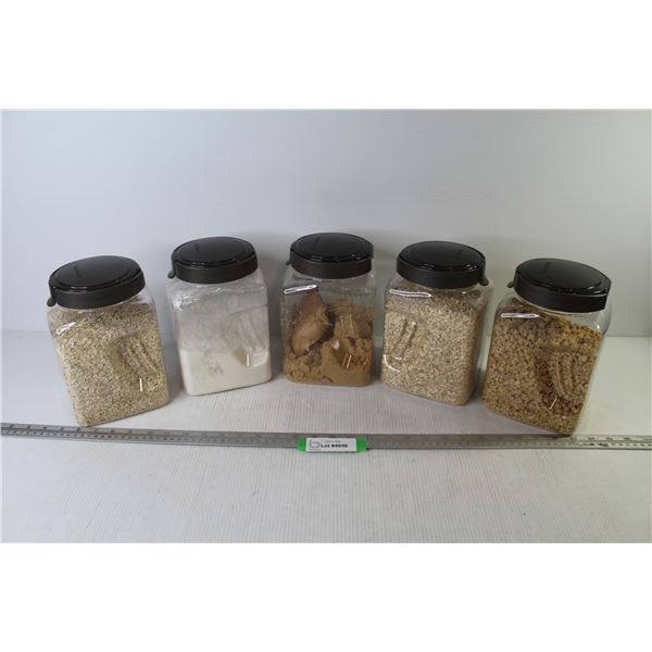 (5) Piece Snapwear Canister Set
