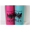 Image 2 : Horse Related Drinking Bottles - Asian Themed Ceramic Dishes - Chopsticks
