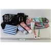 Image 1 : Black Purse - Cosmetic Bags - Moisturizing Creams - Tooth Pastes - Dark Tanning Lotion