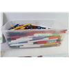 Image 7 : Keep Calm Wall Hanger - Wii Fit Game - Plastic Container of Pens, Pencils, Felt Pens - (3) Books - F