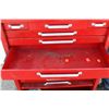 Image 6 : ** Beach 2-Piece Wheeled Tool Box - Some Wear - 48" Tall, 26" Wide, 18" Deep