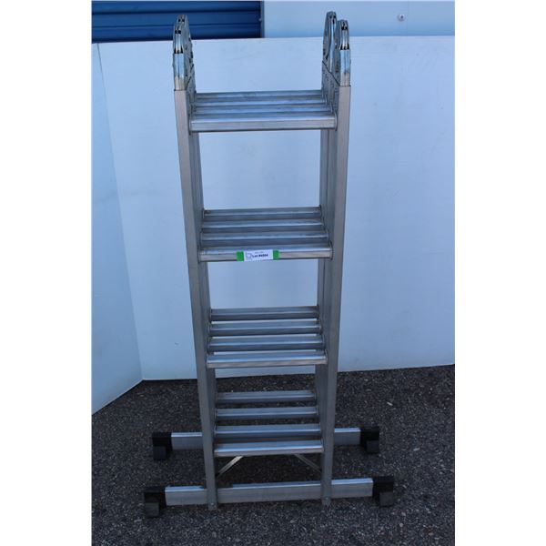 ** Industrial Lite Folding Articulated Ladder - 16FT Tall, or 11FT 7", or Step Ladder 5ft 3" - 250 W