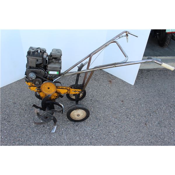 ** Vintage 5hp Rototiller, Needs Recoil, Has Compression (Not Siezed)