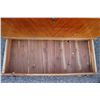 Image 5 : ** Cedar Lined Hondrich Storage Trunk w/Drawer - Some Wood Veneer Wear, Has Key - 40" x 18" x 23"
