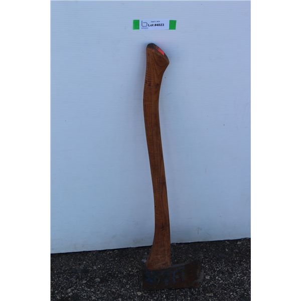 ** Ardex Metal Axe Head w/ Wooden Handle - 27" Long