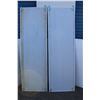 Image 2 : ** (2) Mirrored Sliding Doors - 78" x 24.75"