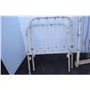 Image 2 : ** Antique Wrought Iron Metal Crib