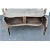 Image 2 : ** Antique Oak Sitting Bench w/Storage - Needs Some Repair