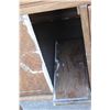 Image 2 : ** Antique Buffet on Castor Wheels - Needs Repair - 59" x 22" Deep x 41" Tall