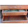 Image 6 : ** Antique Buffet on Castor Wheels - Needs Repair - 59" x 22" Deep x 41" Tall