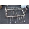 Image 3 : ** Antique Wrought Iron Baby "Doll" Crib on Castors - 49" x 27" x 34" Tall - Some Wear