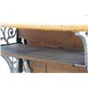Image 8 : ** Antique School Bench Set - 40" x 20" x 28" Tall