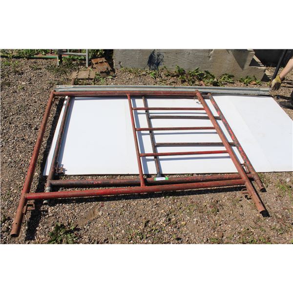 ** Scaffold (2) Ends - 60" x 60" & (2) Brackets - 96" Long Folded