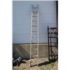 Image 1 : ** Aluminum Extendable 20' Ladder - Some Damage as Pictured
