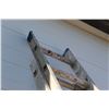 Image 3 : ** Aluminum Extendable 20' Ladder - Some Damage as Pictured