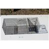 Image 1 : ** Large Metal Live Animal/Rodent Trap - 31" Long