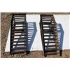 Image 1 : ** (2) Metal Homemade Heavy Duty Vehicle Ramps - 38" Long x 11" High