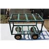 Image 1 : ** Rolling Metal Shelf Wagon - 38" x 20" x 32" Tall