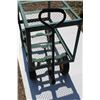 Image 3 : ** Rolling Metal Shelf Wagon - 38" x 20" x 32" Tall
