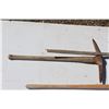 Image 2 : ** (2) Square Mouth Shovel, Rake, & Pick Axe