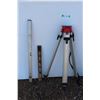Image 1 : ** Porter Cable Surveying Stand w/(2) Levels (2Ft & 36" Lengths)