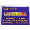 Image 2 : OPC First Year 1991 Baseball Trading Cards - Factory Premier Set