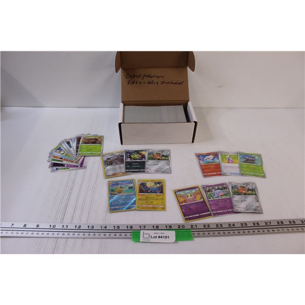 (500+) Pokemon Cards (2020 & 2021 Editions w/Holograms)