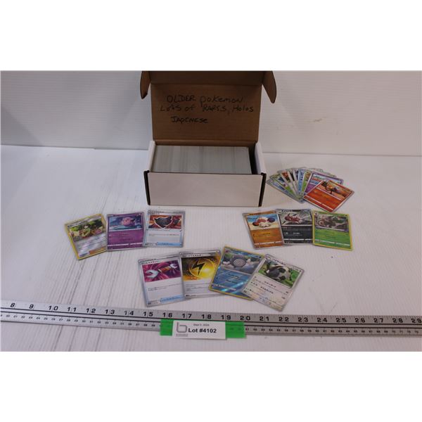 (500+) Pokemon Cards - Japanese Editions (2020 & 2021 Editions w/Holograms)