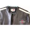 Image 2 : * Leather Men's Motorcycle Racing Jacket - Size Large